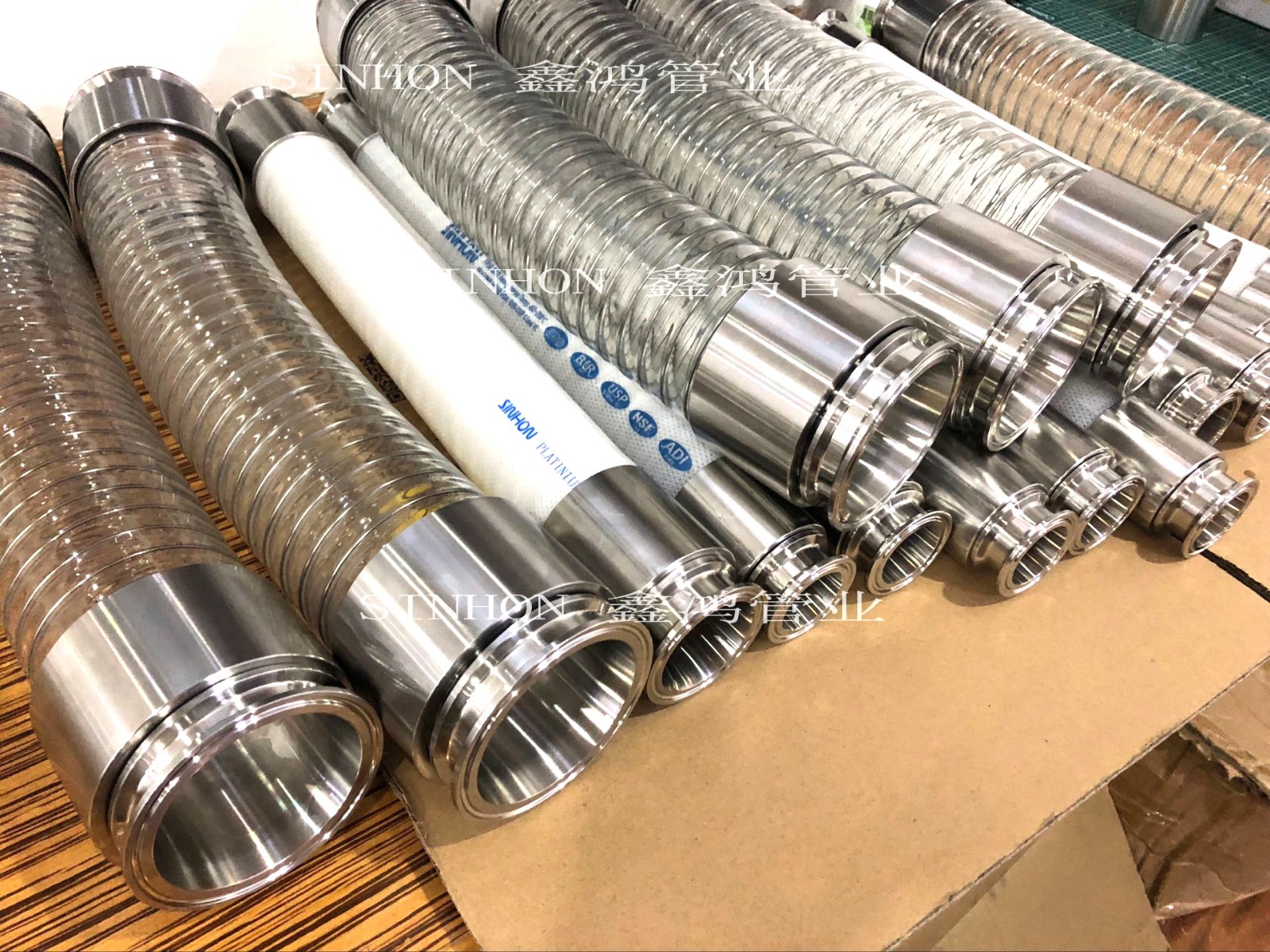 pu透明钢丝平滑管